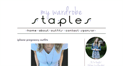 Desktop Screenshot of mywardrobestaples.com